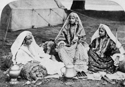 Kashmiri Nautch Girls by European Photographer